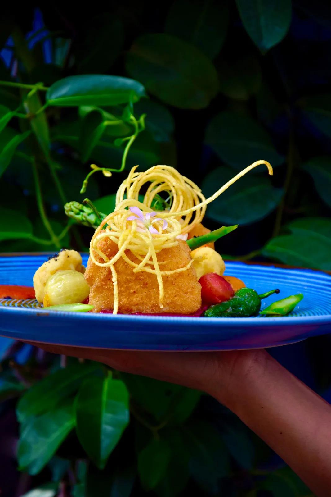 Bacalao Frito con Harina de Maíz